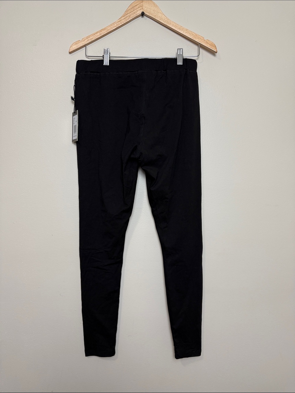 Brunette The Label Black Stretch Leggings size L/XL - Picture 4 of 6